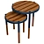 Minimalist Outdoor Side Tables 3D model small image 2