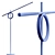  Twist Metal Table Lamp 2019 3D model small image 4