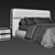 Giorgetti Mesh Bed Frame Set 3D model small image 4