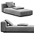 Grandemare COD 15L09 Sofa Sectional 3D model small image 1