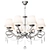Elegant Freya Haley Chandelier 3D model small image 1