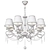 Elegant Freya Haley Chandelier 3D model small image 4