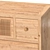 Rustic Wood Rattan Inlay Chest 3D model small image 3