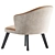 Sleek NELLY Armchair Design 3D model small image 3