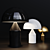 Oluce Atollo Table Lamp 3D model small image 2