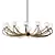 Elegant PAPILLON Chandelier Light 3D model small image 1