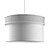 Amman Wooden Pendant Light, Chic 3D model small image 2