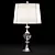 Crystal Chrome Table Lamp: Channing 3D model small image 3