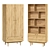 Orland Wardrobes in Golden Oak 3D model small image 1