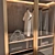 Luxury Decorative Wardrobe Set 3D model small image 6