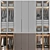 Luxury Decorative Wardrobe Set 3D model small image 7