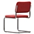 Modern Knoll Cesca Chair Render 3D model small image 3