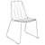 Stylish Modern Chee Chair SP01 3D model small image 3