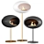 Elegant Rotating Fireplaces: Le Feu 3D model small image 5