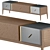 Sleek Modern Motto TV Stand 3D model small image 4