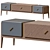 Sleek Modern Motto TV Stand 3D model small image 5