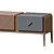 Sleek Modern Motto TV Stand 3D model small image 6