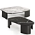 Elegant Poliform KOISHI Coffee Tables 3D model small image 1