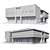Modern Administrative Building Model 3D model small image 2