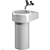 Modern Vitra Liquidi Washbasin Set 3D model small image 2