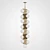 PLOSER Chandelier by Imperiumloft 3D model small image 2