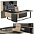 Executive Desk Bundle - Office Furniture 3D model small image 4