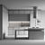 Modern 3D Kitchen Design Model 3D model small image 7