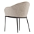 Sleek Modern Clever Chair 3D model small image 3