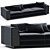 HARRY 3-Seater Fabric Sofa 3D model small image 1