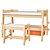 Adjustable Children's Writing Desk 3D model small image 2