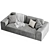 Modern Viena Sofa 3D Model 3D model small image 4