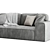 Modern Viena Sofa 3D Model 3D model small image 5