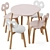 OHH NOO Kids Wooden Furniture 3D model small image 2