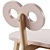 OHH NOO Kids Wooden Furniture 3D model small image 5