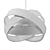  Modern Textile Pendant Light Simaria 3D model small image 2