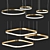 Minimalist LED Pendant Lamps 3D model small image 1