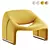 Sleek Artifort Lounge Chair Design 3D model small image 3