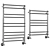 Elegant Water Heated Towel Rail 3D model small image 1