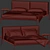 Papillon Bed Model with Unwrapped Topology 3D model small image 6