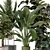 Modern Indoor Plants Set 976 3D model small image 2