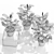 Basil Rayhon Flower Bouquet 3D model small image 2