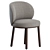 Sleek Ovata Dining Chair Wendelbo 3D model small image 1