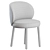 Sleek Ovata Dining Chair Wendelbo 3D model small image 3
