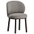 Sleek Ovata Dining Chair Wendelbo 3D model small image 4