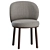 Sleek Ovata Dining Chair Wendelbo 3D model small image 5