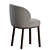 Sleek Ovata Dining Chair Wendelbo 3D model small image 7