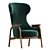 Wittmann VUELTA High Back Armchair 3D model small image 1