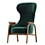 Wittmann VUELTA High Back Armchair 3D model small image 2