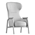 Wittmann VUELTA High Back Armchair 3D model small image 5