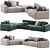  Contemporary Modular MARECHIARO Sofa 3D model small image 1